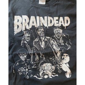 Braindead Zombie Horror Vintage T-shirt